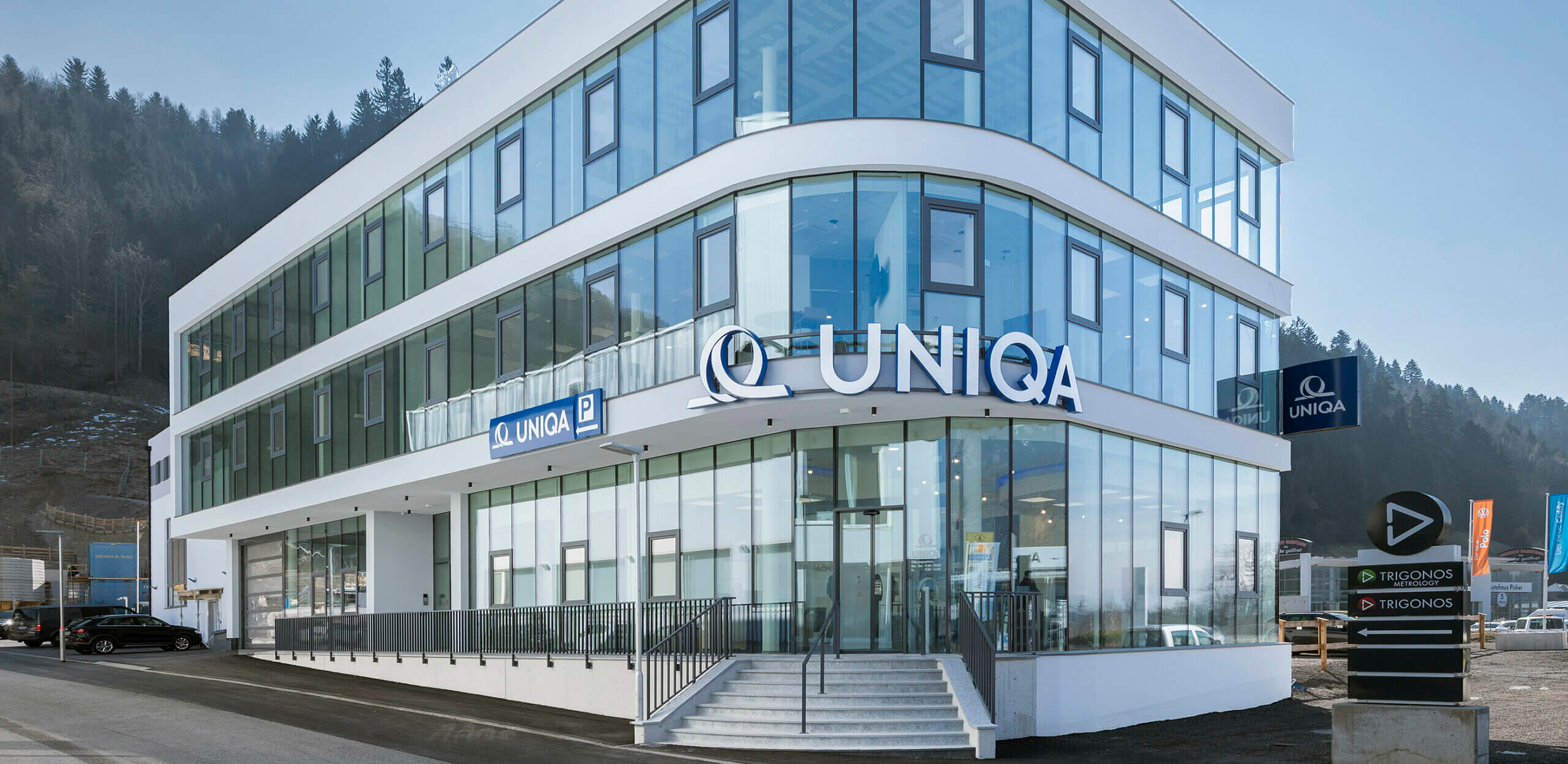 Marketing-Unterstützung bei Eröffnung des UNIQA ServiceCenter Schwaz